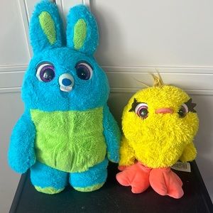 Toy Story 4 Ducky & Bunny plush